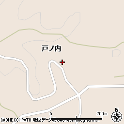福島県二本松市成田戸ノ内89周辺の地図