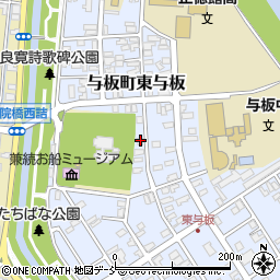 新潟県長岡市与板町東与板262周辺の地図