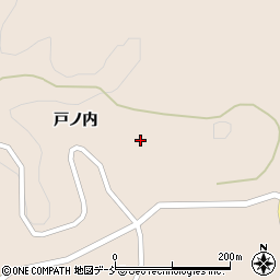 福島県二本松市成田戸ノ内78周辺の地図