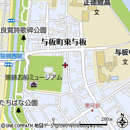新潟県長岡市与板町東与板261周辺の地図