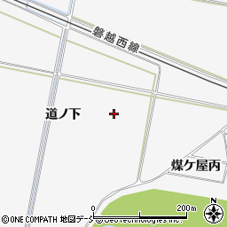 福島県耶麻郡猪苗代町西舘道ノ下周辺の地図