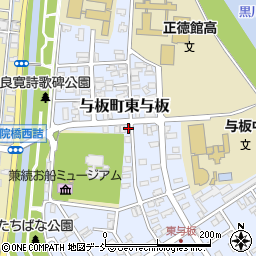 新潟県長岡市与板町東与板211周辺の地図