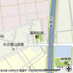 薬王廟周辺の地図