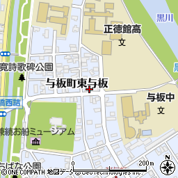 新潟県長岡市与板町東与板23-4周辺の地図