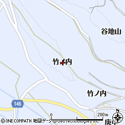 福島県安達郡大玉村玉井竹ノ内周辺の地図