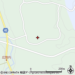 福島県二本松市小浜地堀周辺の地図