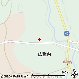 福島県二本松市小浜広惣内39-2周辺の地図