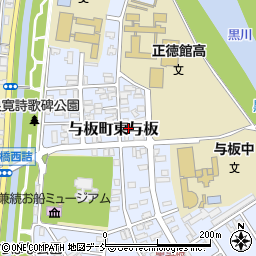 新潟県長岡市与板町東与板23-2周辺の地図