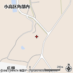 福島県南相馬市小高区角部内周辺の地図