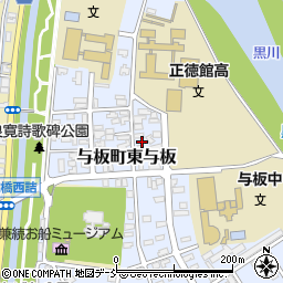 新潟県長岡市与板町東与板22周辺の地図