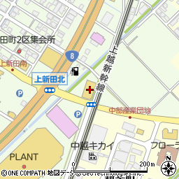 ウエルシア薬局　見附上新田店周辺の地図