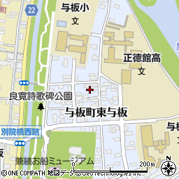 新潟県長岡市与板町東与板15周辺の地図