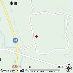 福島県二本松市小浜地堀80周辺の地図