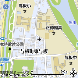 新潟県長岡市与板町東与板20周辺の地図