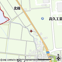 福島県会津若松市神指町大字高久北條周辺の地図