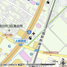 松屋 新潟見附店周辺の地図