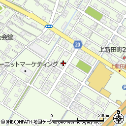 新潟県見附市上新田町395周辺の地図