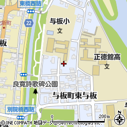 新潟県長岡市与板町東与板53周辺の地図