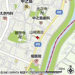 山崎酒店周辺の地図