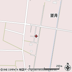 福島県猪苗代町（耶麻郡）長田（釜井）周辺の地図
