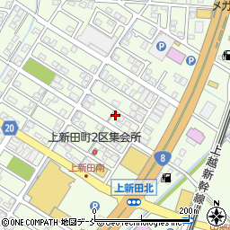 新潟県見附市上新田町502周辺の地図