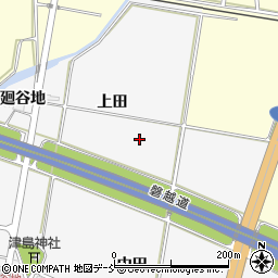 福島県耶麻郡猪苗代町堅田上田周辺の地図
