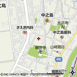 新潟県長岡市中之島374周辺の地図