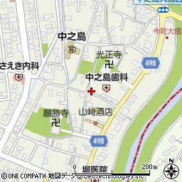 新潟県長岡市中之島445周辺の地図