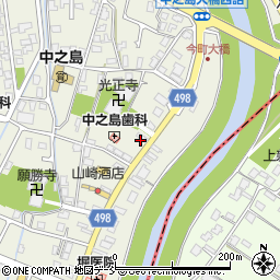 新潟県長岡市中之島223周辺の地図