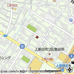 新潟県見附市上新田町13-17周辺の地図