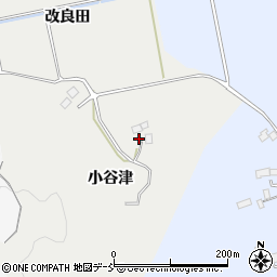 福島県南相馬市小高区泉沢小谷津186周辺の地図