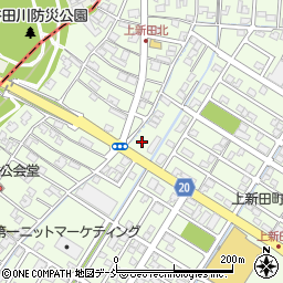 新潟県見附市上新田町13-57周辺の地図