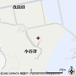 福島県南相馬市小高区泉沢小谷津186-1周辺の地図