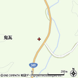 福島県二本松市東新殿新屋敷周辺の地図