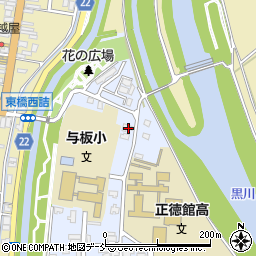 新潟県長岡市与板町東与板68周辺の地図