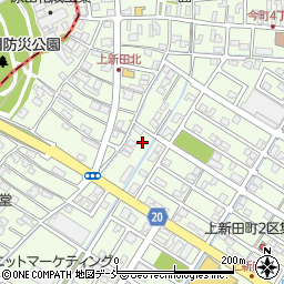 新潟県見附市上新田町13-3周辺の地図