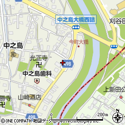 新潟県長岡市中之島213周辺の地図