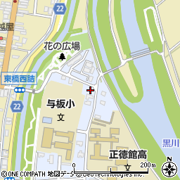 新潟県長岡市与板町東与板68-2周辺の地図