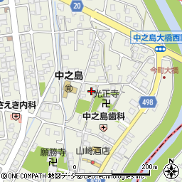 新潟県長岡市中之島427周辺の地図