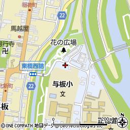 新潟県長岡市与板町東与板63周辺の地図