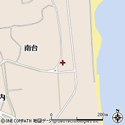 福島県南相馬市小高区角部内反田周辺の地図