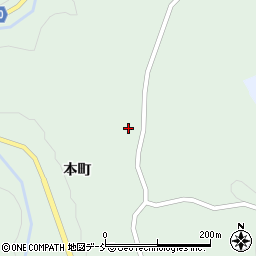 福島県二本松市小浜殿原34周辺の地図