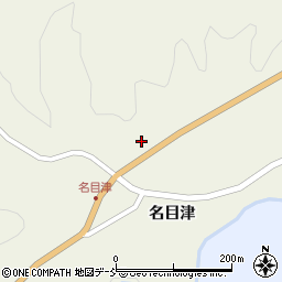 福島県二本松市百目木上名目津32周辺の地図
