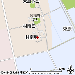 福島県会津坂下町（河沼郡）海老細（村南甲）周辺の地図