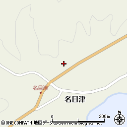 福島県二本松市百目木上名目津38周辺の地図