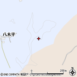 福島県南相馬市小高区女場雫平周辺の地図