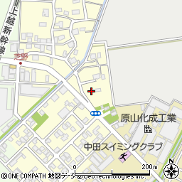 新潟県見附市芝野町203周辺の地図