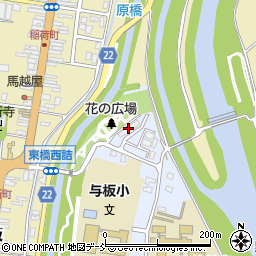 市営五軒町団地住宅周辺の地図