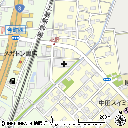 新潟県見附市芝野町1232-1周辺の地図