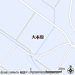 福島県大玉村（安達郡）玉井（大木原）周辺の地図